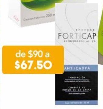 Farmacia San Pablo Forticap Shampoo Anticaspa 130ml oferta