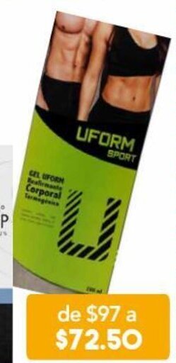 Farmacia San Pablo Uform Sport Gel Termogénico 200ml oferta