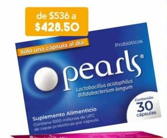 Farmacia San Pablo Pearls Probioticos 30 cápsulas oferta