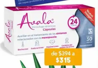 Farmacia San Pablo Avala 6.5mg 30 cápsulas oferta