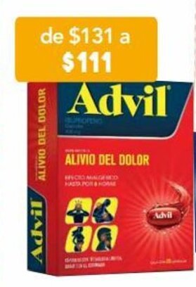 Advil 400mg 20 cápsulas