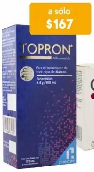 Farmacia San Pablo Topron Suspensión 4.4g 100ml oferta