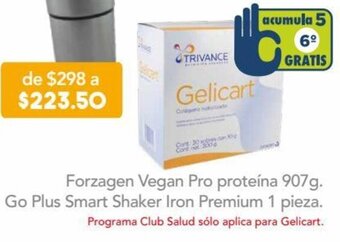 Go Plus Smart Shaker Iron Premium 1 pieza