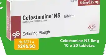 Farmacia San Pablo Celestamine ns 20 tableta caja loratadina 5 mg betametasona 0.25 mg oferta