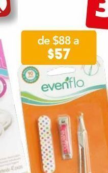 Farmacia San Pablo Evenflo set de manicure ergonómico tijeras, corta uñas y lima 3 piezas oferta