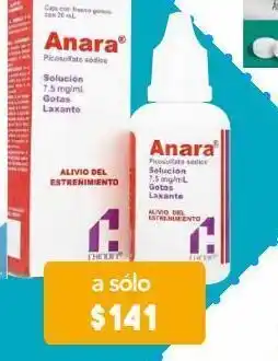 Farmacia San Pablo Anara laxante 20 tableta oferta