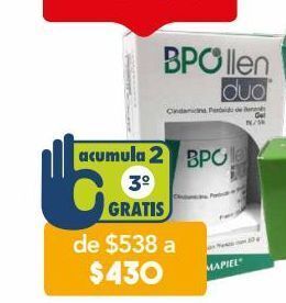 Farmacia San Pablo Bpollen duo chamber 30 g gel tubo oferta