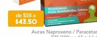 Farmacia San Pablo Paracetamol 250 mg ácido acetilsalicílico 250 mg,mg cafeína 65 oferta
