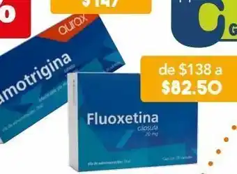 Fluoxetina 20 mg cronix 28 cápsula