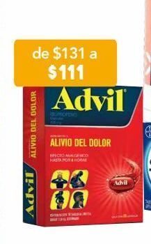 Farmacia San Pablo Advil 400 mg 20 cápsula oferta