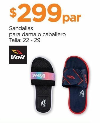 Chedraui Sandalias para dama o caballero talla 22-29 oferta