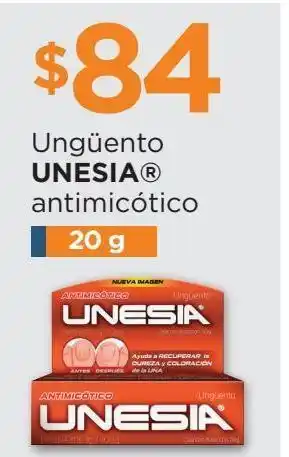 Ungüento unesia antimicótico 20g