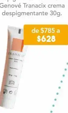 Farmacia San Pablo Tranacix crema facial despigmentante 30 g oferta