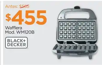 Chedraui Wafflera black and decker oferta