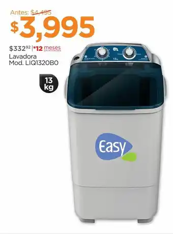 Lavadoras easy 13kg