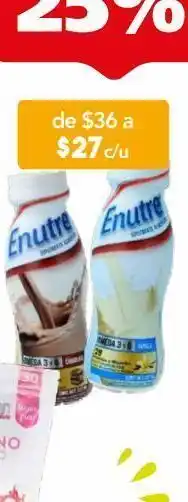Farmacia San Pablo Enutre suplemento alimenticio adulto sabor fresa 237 ml oferta