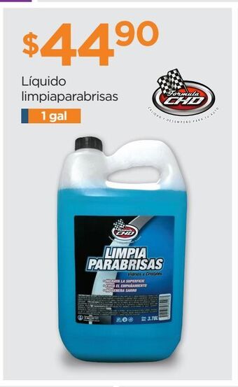 Chedraui Líquido limpiaparabrisas 1gal oferta