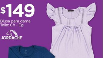 Chedraui Blusas para dama talla ch-eg jordache oferta