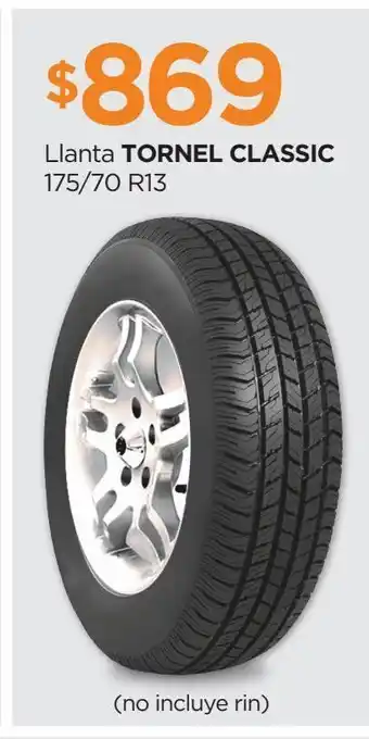 Llanta tornel classic