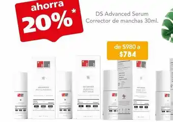 Farmacia San Pablo Ds advanced serum corrector de manchas y unificador de tono 30 ml oferta