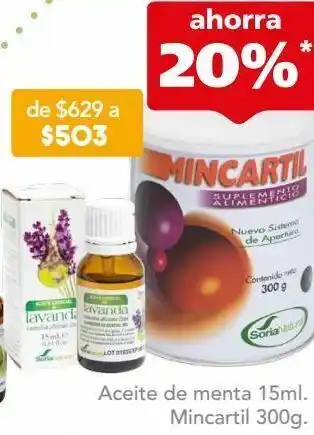 Farmacia San Pablo Soria natural mincartil suplemento alimenticio 300 g oferta