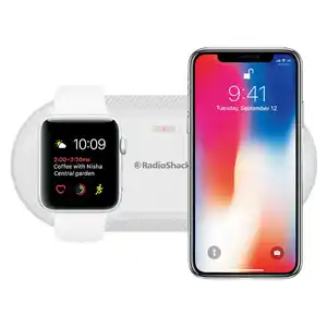RadioShack Cargador Inalámbrico Qi para Celular y Smartwatch RadioShack SY-W0245 / Blanco oferta