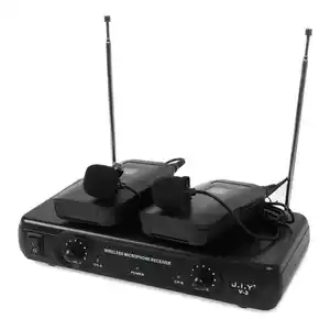 RadioShack Kit de Micrófonos Inalámbricos Lavalier RadioShack / Negro oferta