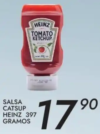Salsa Catsup Heinz 397g