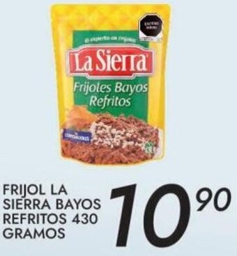 Frijol La Sierra Bayos Refritos 430g