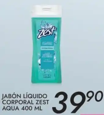 Alsuper Jabón Líquido Corporal Zest Aqua 400ml oferta