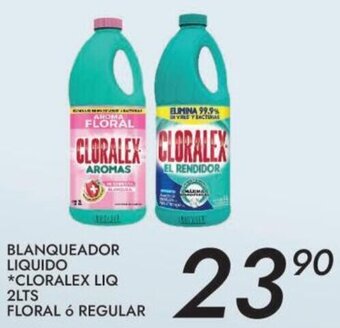 Alsuper Blanqueador Liquido Cloralex Liq 2lt Floral ó Regular oferta