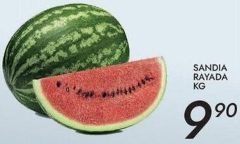 Alsuper Sandia Rayada oferta