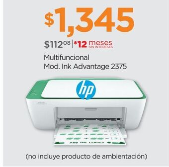 Chedraui Impresora multifunción hp oferta