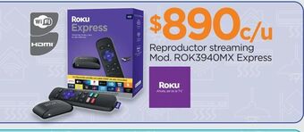 Chedraui Reproductor streaming roku oferta