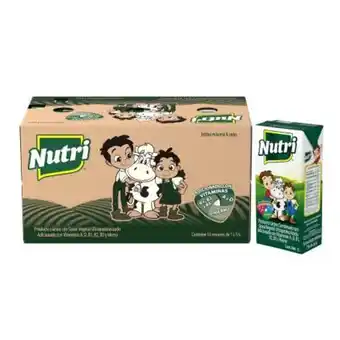 Producto lácteo nutri 12 pzas de 1 l