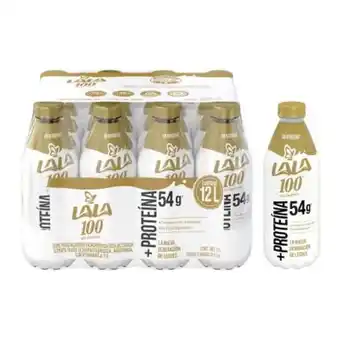 Sam's Club Leche lala 100 sin lactosa 12 pzas de 1 l oferta
