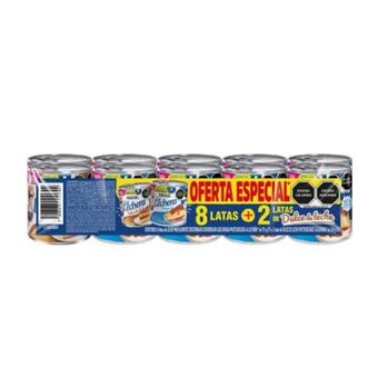 Sam's Club Leche condensada la lechera nestlé 8 pzas de 375 g + dulce de leche 2 pzas de 360 g oferta