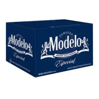 Sam's Club Cerveza clara modelo especial caja con 12 botellas de 355 ml oferta