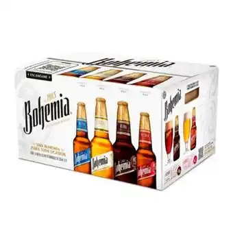 Sam's Club Cerveza bohemia variedad 24 pzas de 355 ml c/u oferta