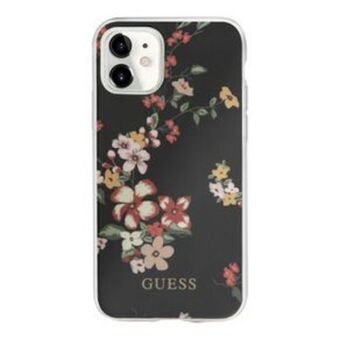 Protector guess flower iphone 11 negro
