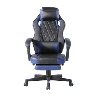 Sam's Club Silla gamer furniturer burgendy azul oferta
