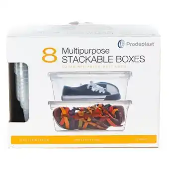 Cajas multiusos prodeplast 8 pzas