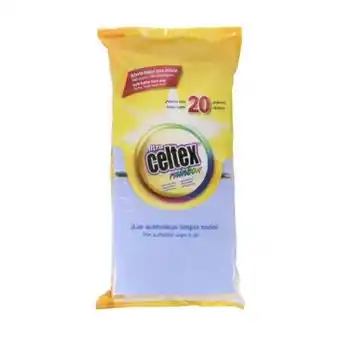 Paños celtex 20 pzas