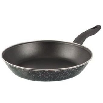 El Bodegón Sartén ekco onix hecho de acero esmaltado color negro con antiadherente duraflon® rustic granite oferta