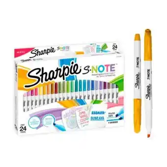 Sam's Club Marcadores sharpie s note 24 pzas oferta