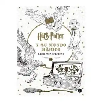 Libro para colorear vr editoras harry potter y su mundo mágico