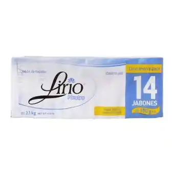 Sam's Club Jabón de tocador lirio neutro 14 pzas de 150 g oferta
