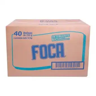 Sam's Club Detergente en polvo foca 40 pzas de 250 g oferta
