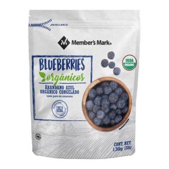 Sam's Club Blueberries member's mark orgánicos 1.36 kg oferta