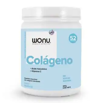 Sam's Club Colágeno hidrolizado wonu sabor natural 600 g oferta